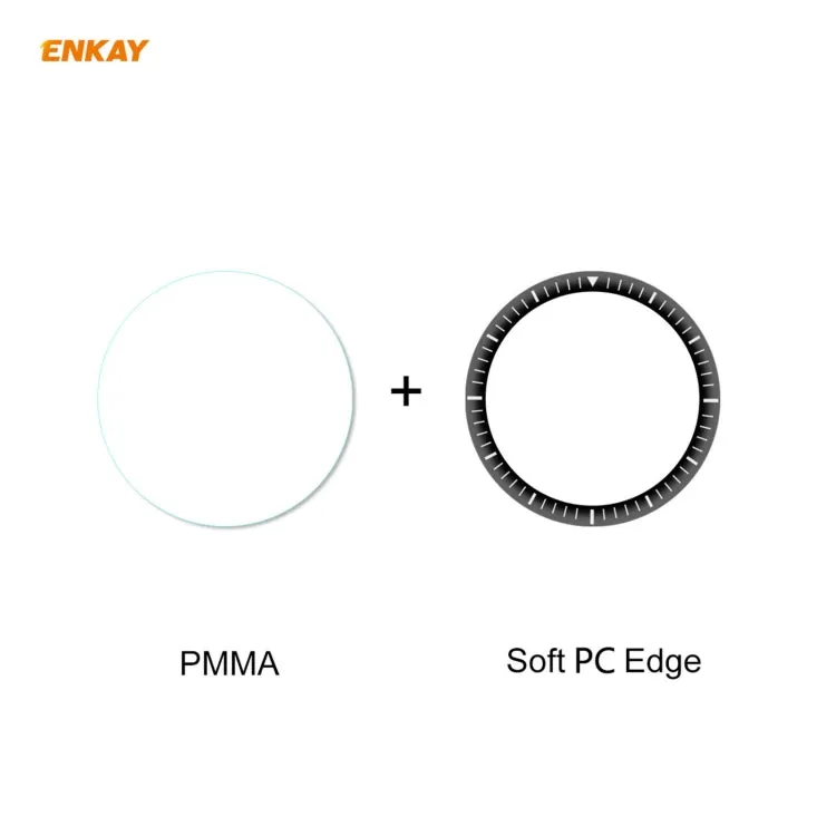 10 PCS For Amazfit GTR 2 ENKAY Hat-Prince 3D Full Screen Soft PC Edge   PMMA HD Screen Protector Film