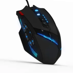 12 Buttons 4 Level DPI Gaming Mouse