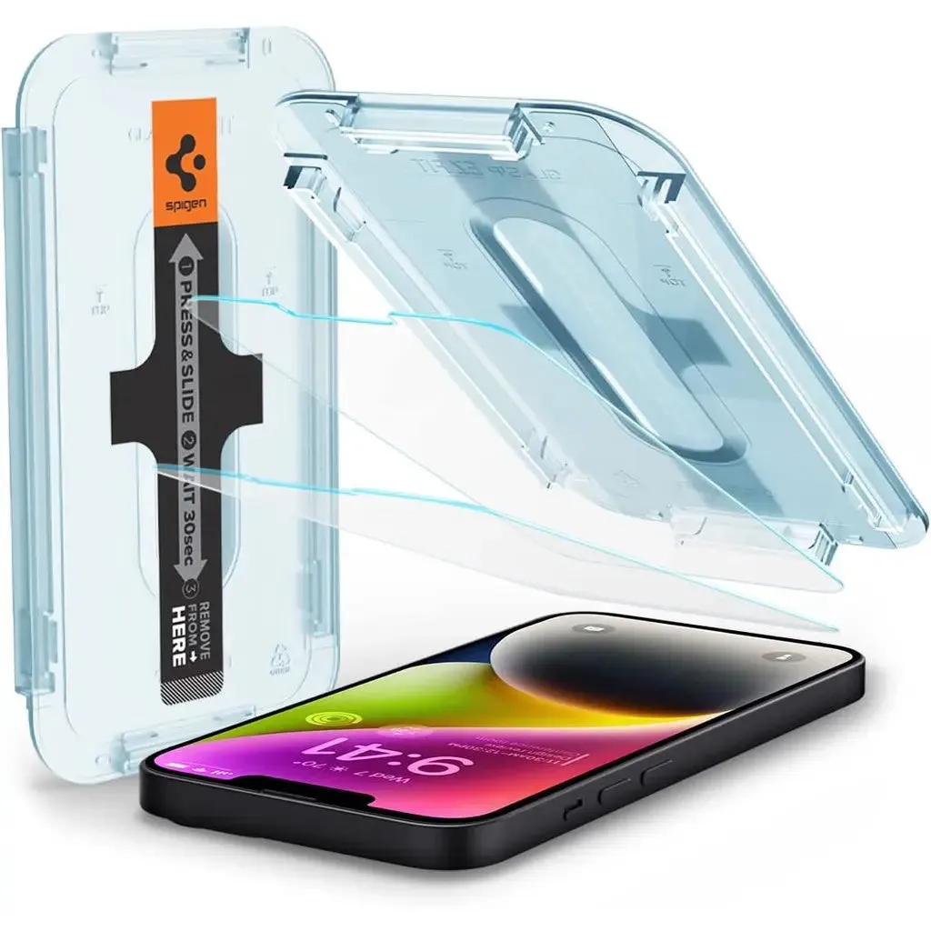 [2 pack] iPhone 14 / iPhone 13 Pro / iPhone 13 screen protector EZ fit glas.tr