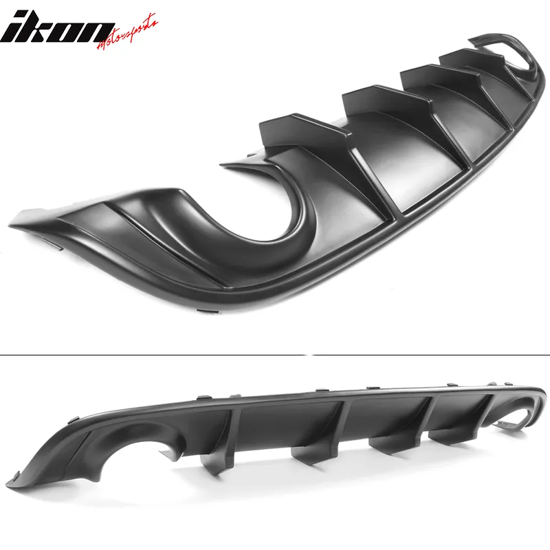 2015-2023 Dodge Charger Quad Exhaust Rear Diffuser w/ Reflective Tape