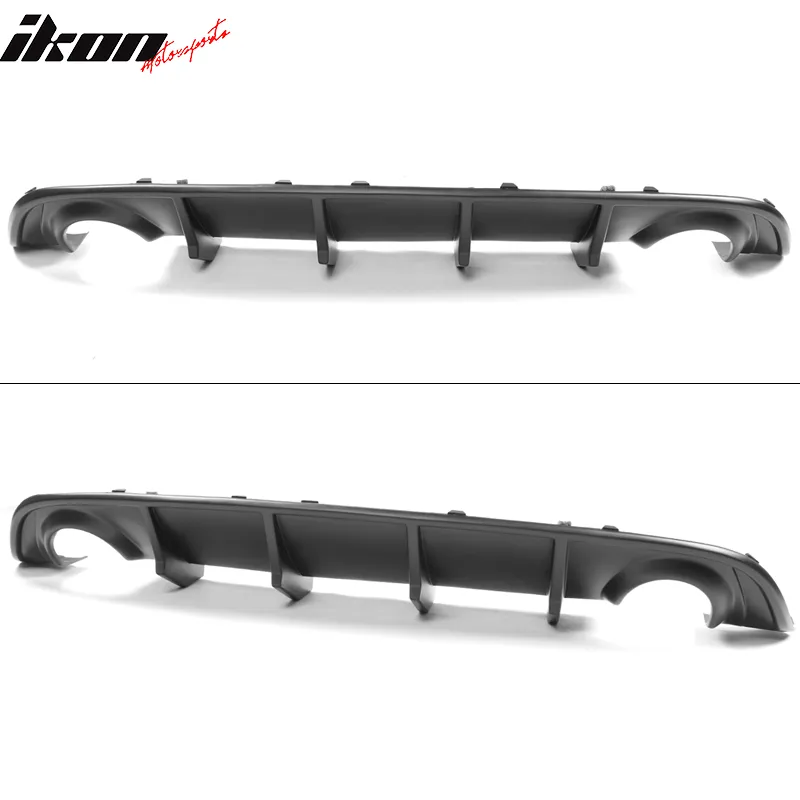 2015-2023 Dodge Charger Quad Exhaust Rear Diffuser w/ Reflective Tape