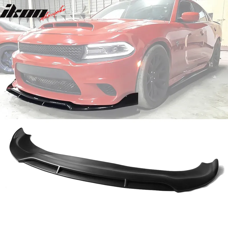 2015-2023 Dodge Charger SRT V2 Style Front Bumper Lip PP