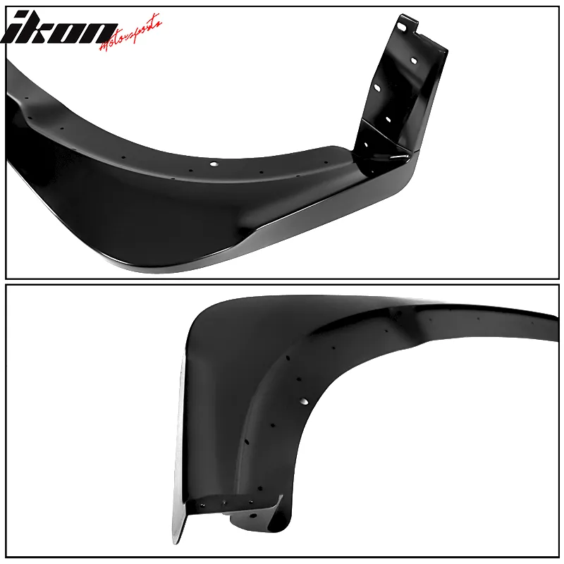 2015-2023 Dodge Charger Widebody Style Fender Flares Front Lip ABS