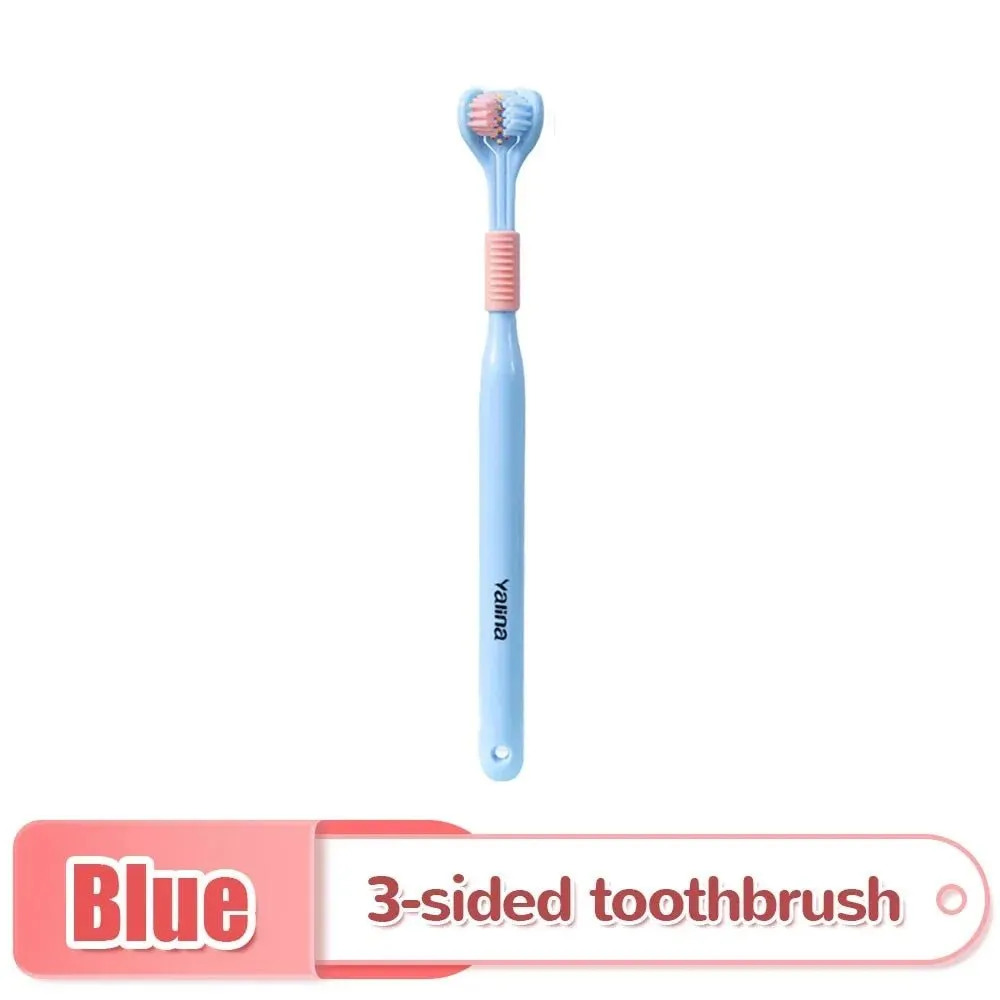 3D Stereo Three-Sided Soft Hair Toothbrushfor