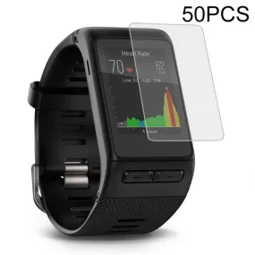 50 PCS For Garmin vivoactive HR 0.26mm 2.5D Tempered Glass Film