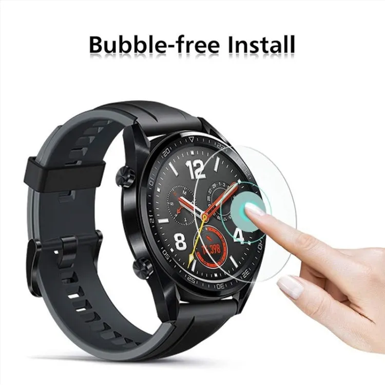 50 PCS For Huawei Honor Watch2 S1 0.26mm 2.5D Tempered Glass Film