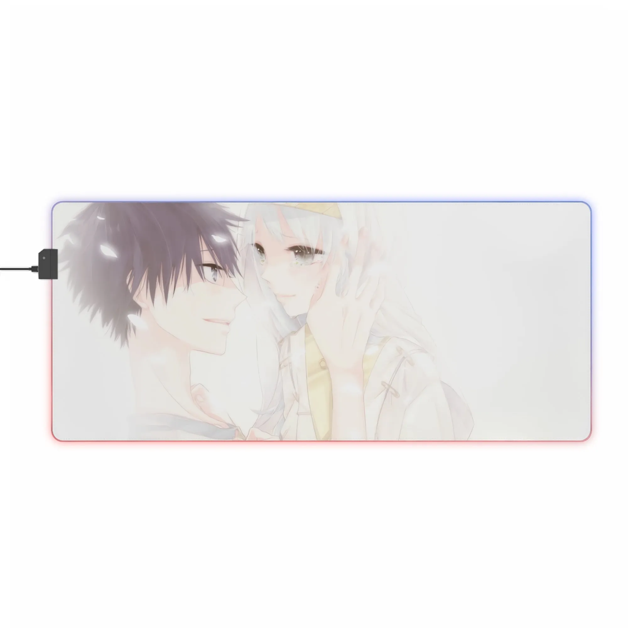 A Certain Magical Index Kamijou Touma, Index Librorum Prohibitorum RGB LED Mouse Pad (Desk Mat)