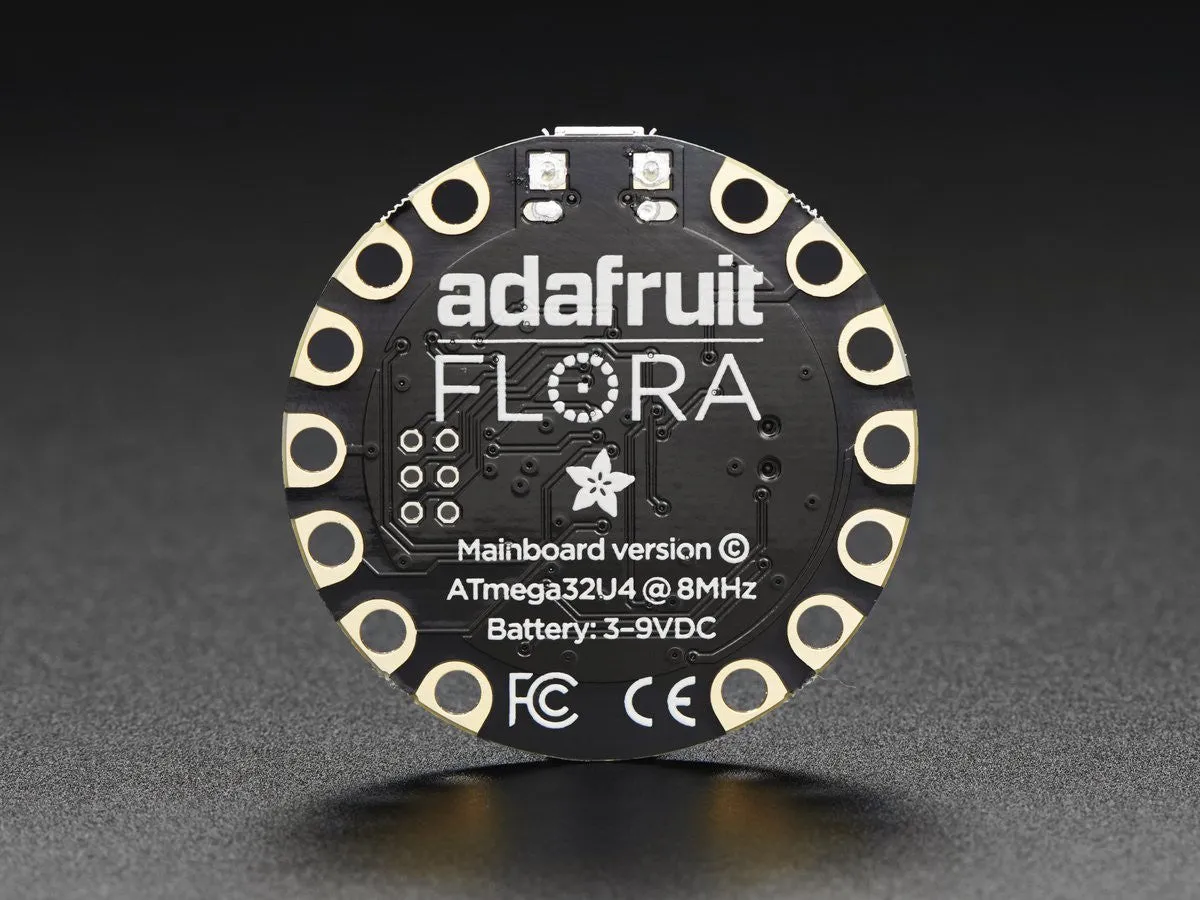 Adafruit FLORA - Wearable electronic platform: Arduino-compatible