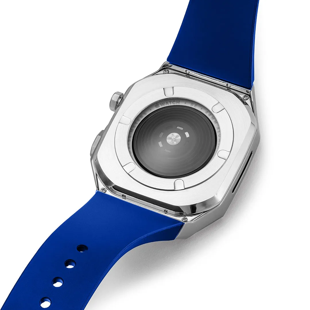 AG Trainer: Blue Apple Watch Case & Band 44mm