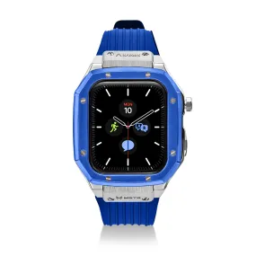 AG Trainer: Blue Apple Watch Case & Band 44mm