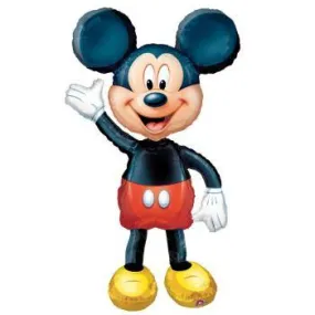 Airwalker Mickey Mouse Foil Balloon - 96cm x 132cm