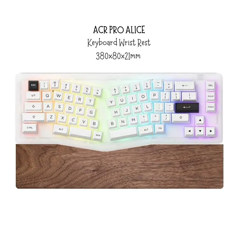 Alice Keyboard Wrist Rest for Keychron Q8 Spring Lucifer ACR Pro