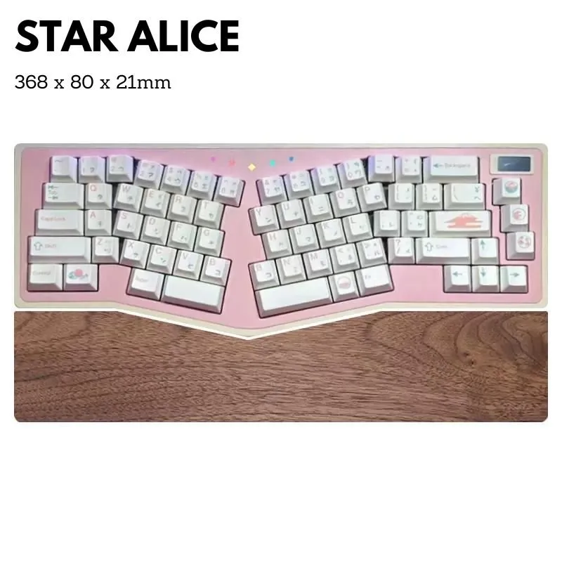 Alice Keyboard Wrist Rest for Keychron Q8 Spring Lucifer ACR Pro