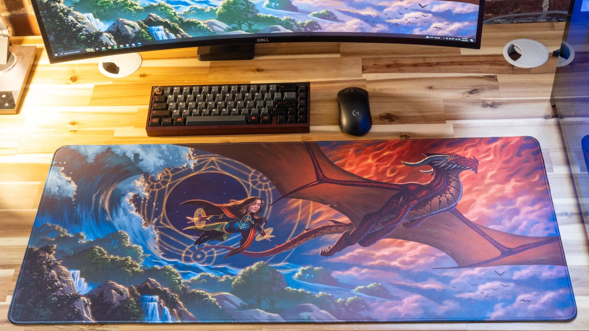 Alliestrasza - "The Alchemist" Content Creator Collaboration Limited Edition XL Gaming Mouse Pad