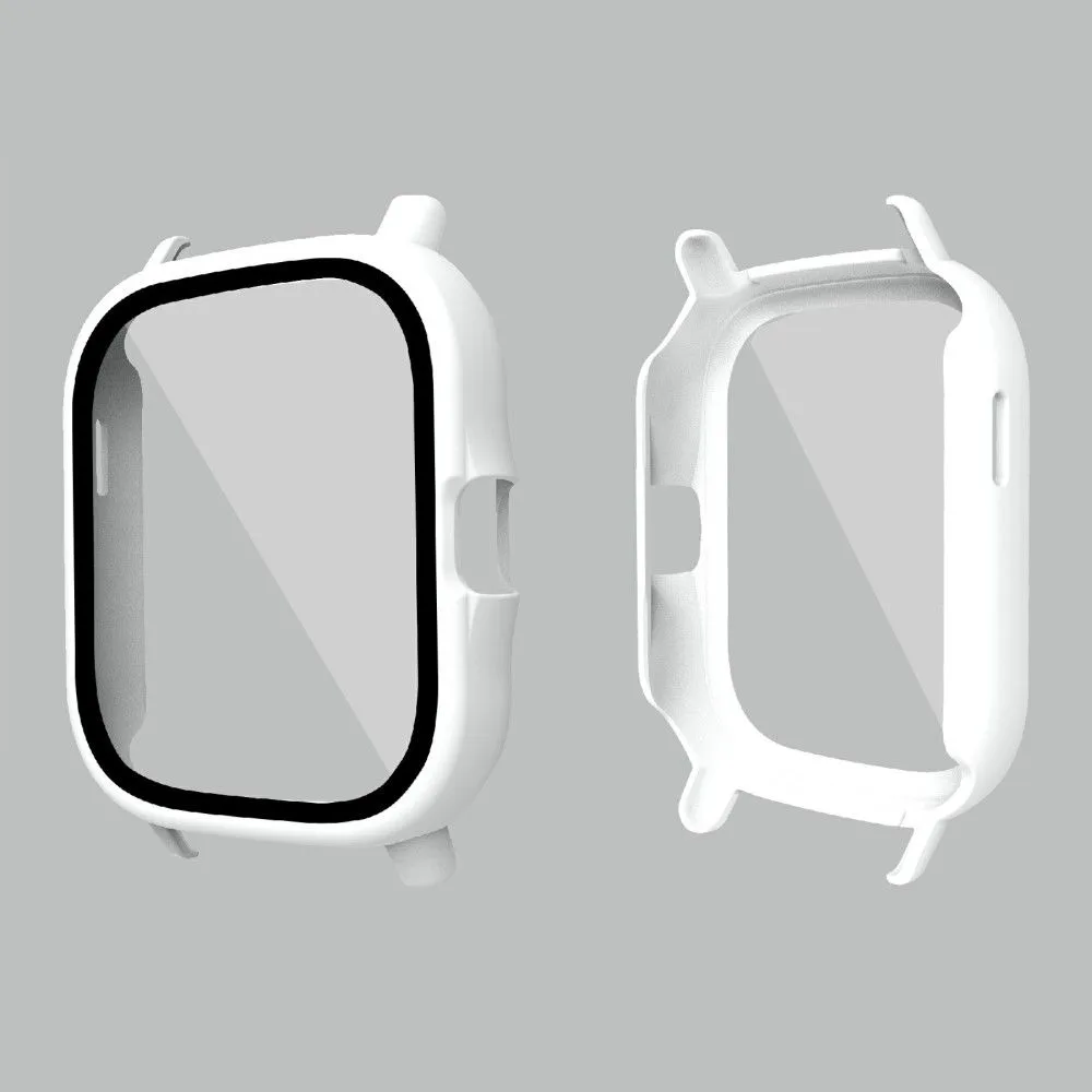 Amazfit GTS 2 protective cover   HD tempered glass - White