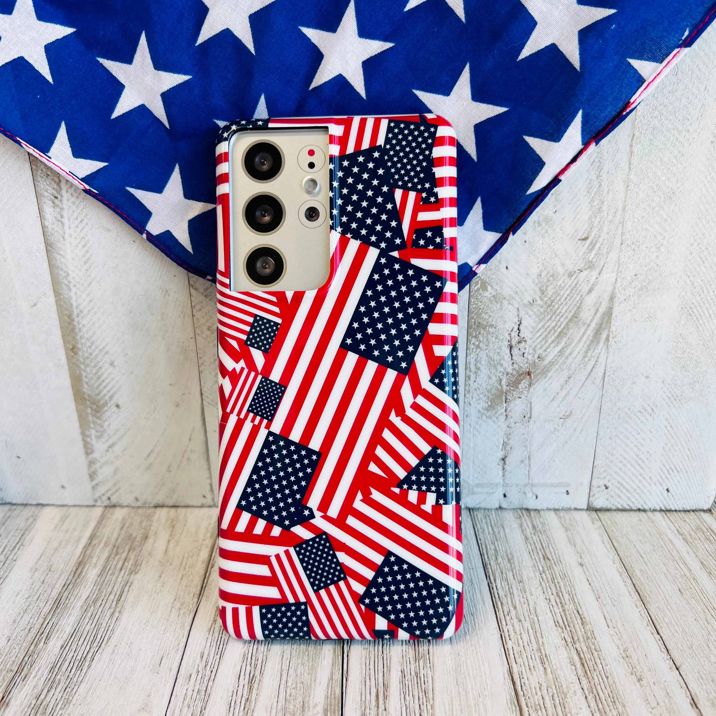 American Flag Cell Phone Case For Samsung Galaxy