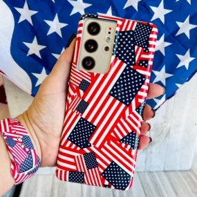 American Flag Cell Phone Case For Samsung Galaxy