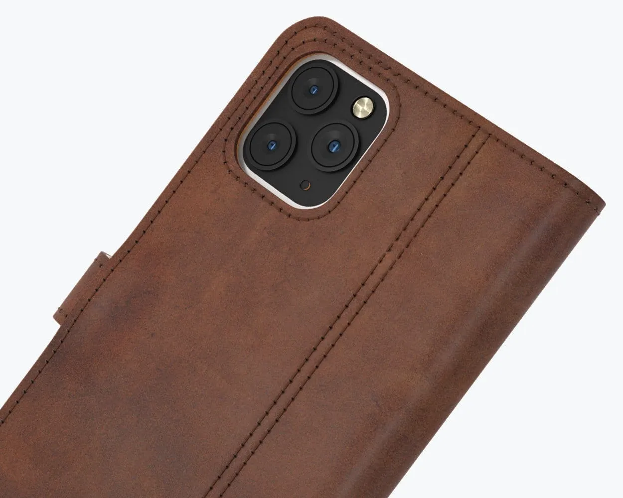 Apple iPhone 11 Pro Max - Vintage Leather Wallet (Almost Perfect)