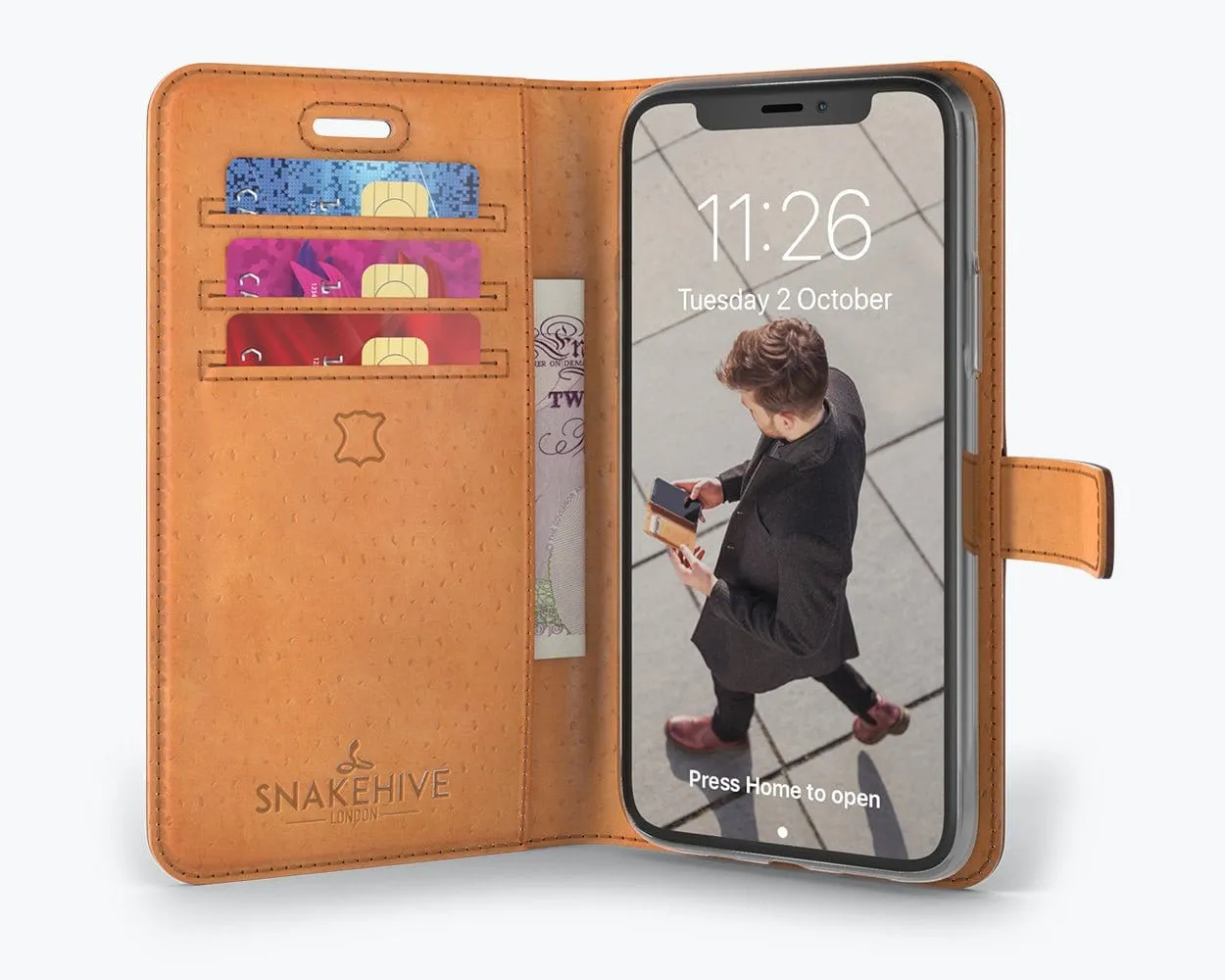 Apple iPhone 11 Pro Max - Vintage Leather Wallet (Almost Perfect)