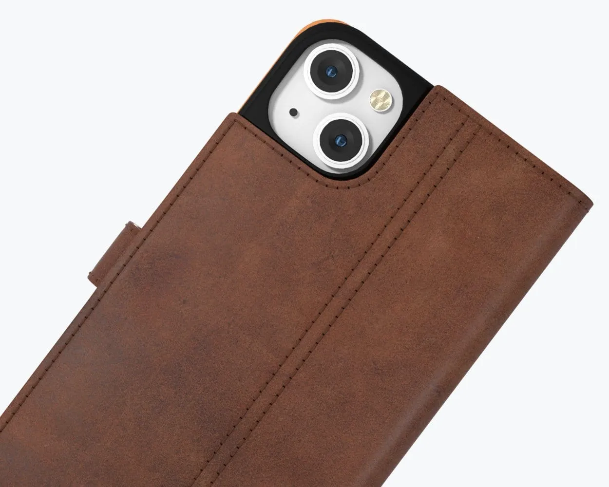 Apple iPhone 14 Plus - Vintage Leather Wallet