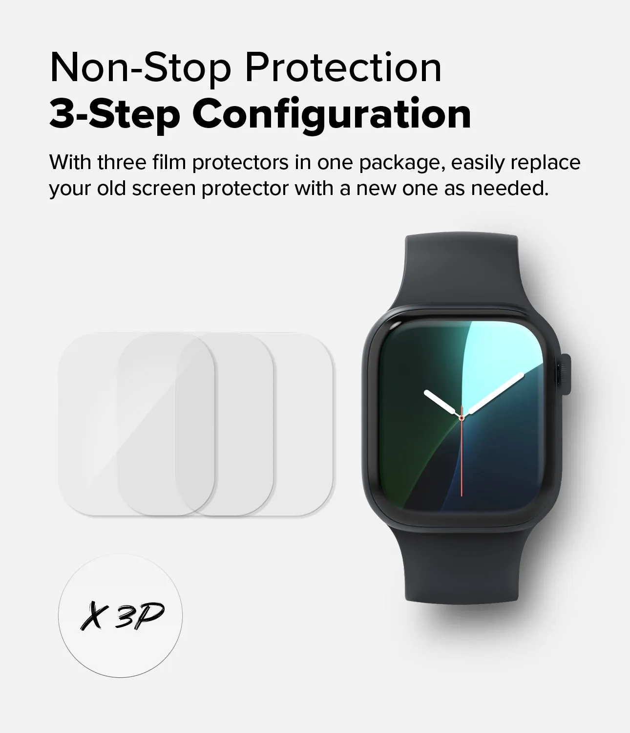 Apple Watch 10 (42mm) Screen Protector | Dual Easy Film