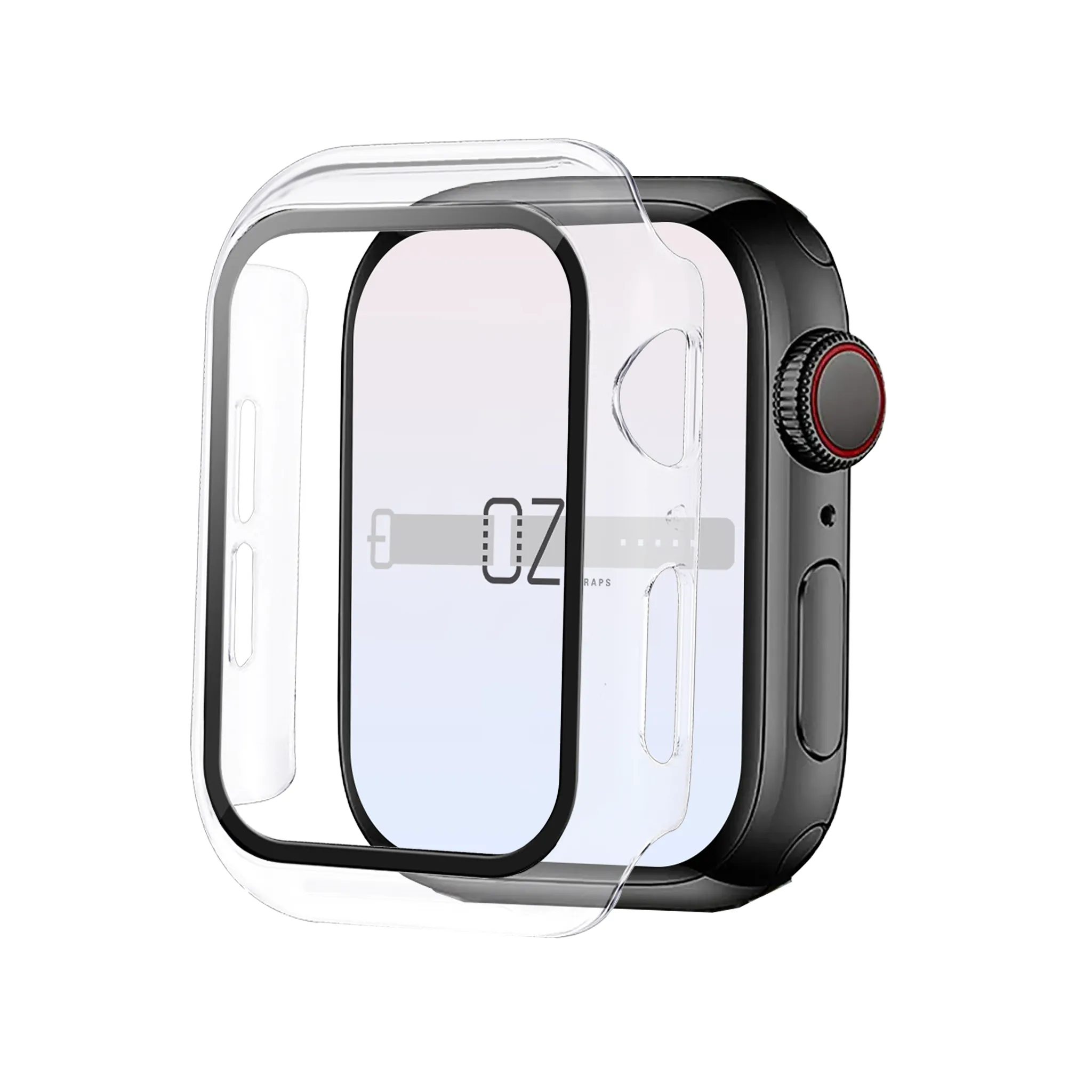 Apple Watch Hybrid Cover (Tempered Glass   Case Protector)