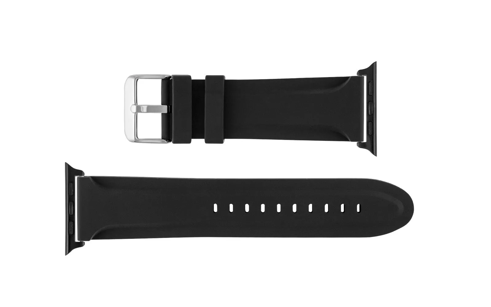 Apple Watch Strap - Black Silicone