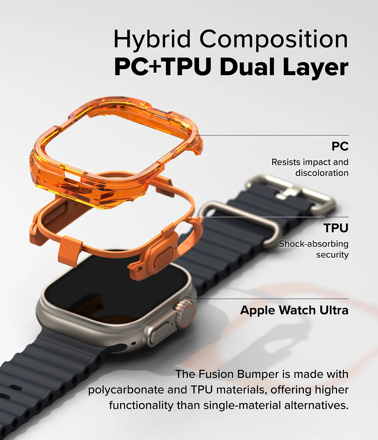 Apple Watch Ultra 2 / 1 Case | Fusion Bumper