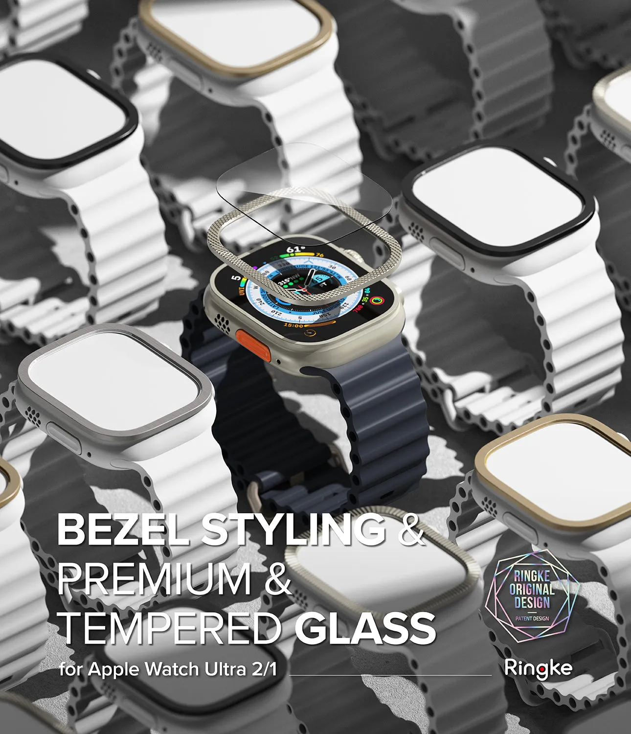 Apple Watch Ultra 2 / 1 | Glass   Bezel Styling Combo