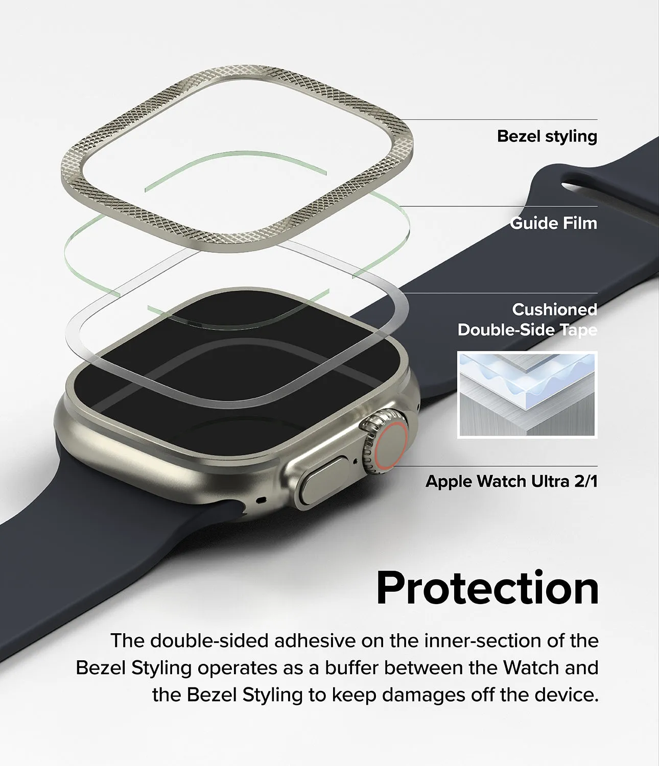 Apple Watch Ultra 2 / 1 | Glass   Bezel Styling Combo