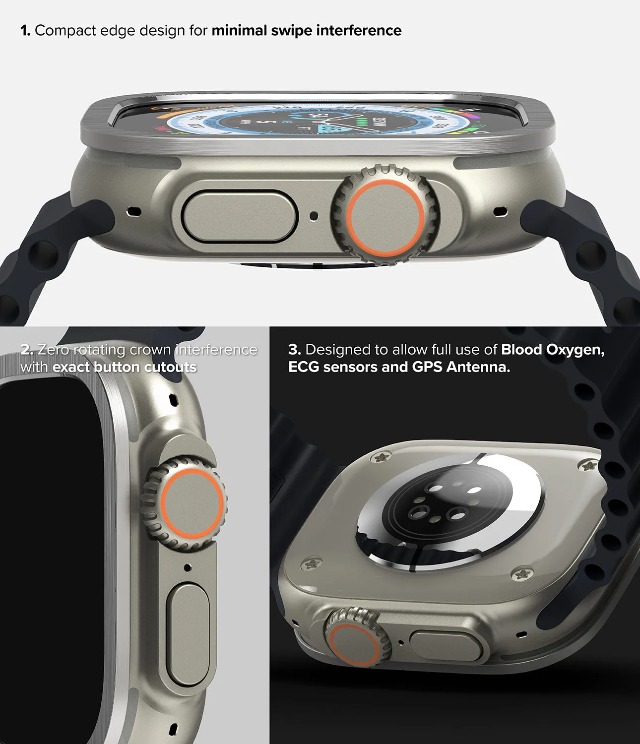 Apple Watch Ultra 2 / 1 | Glass   Bezel Styling Combo