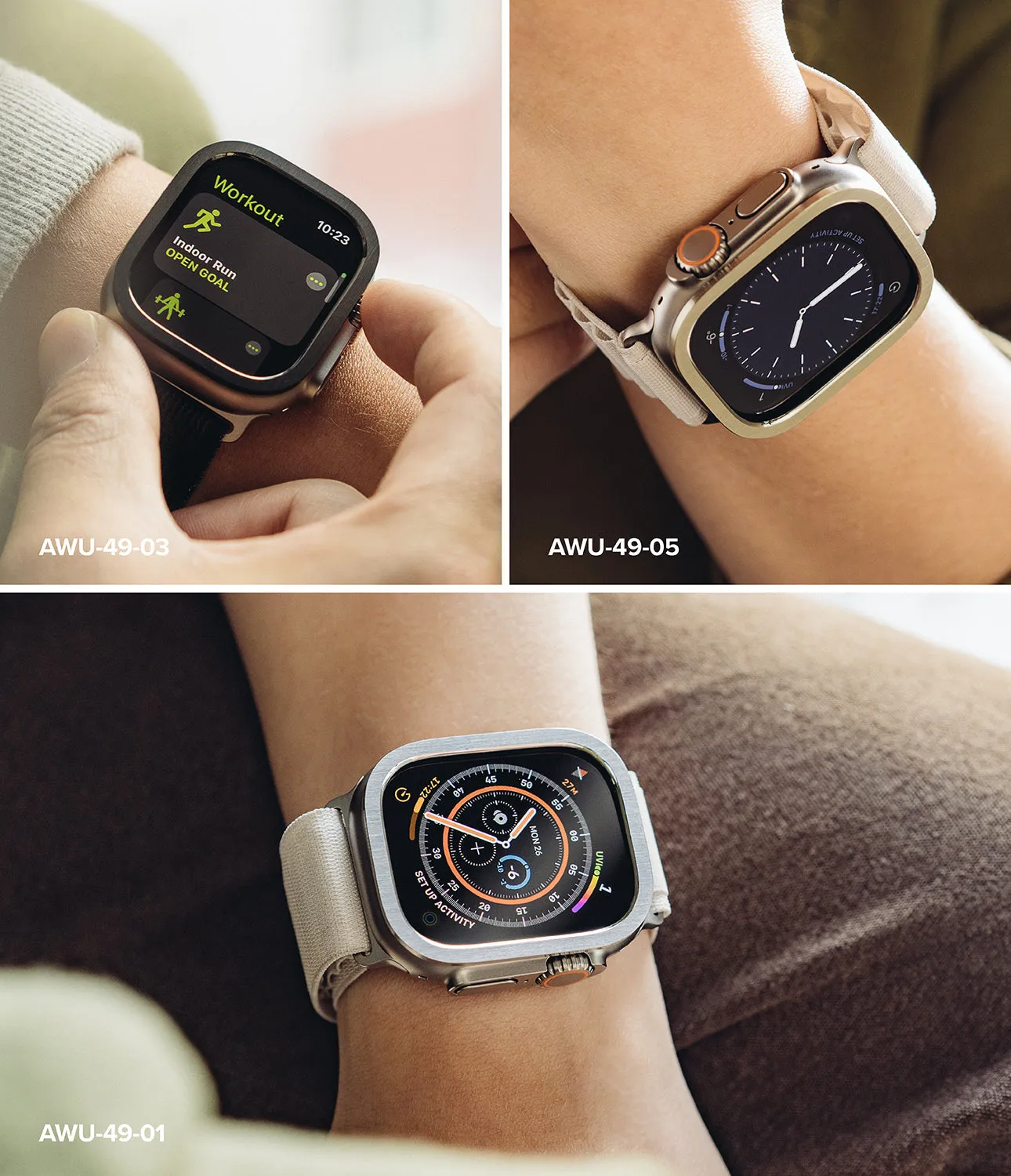 Apple Watch Ultra 2 / 1 | Glass   Bezel Styling Combo