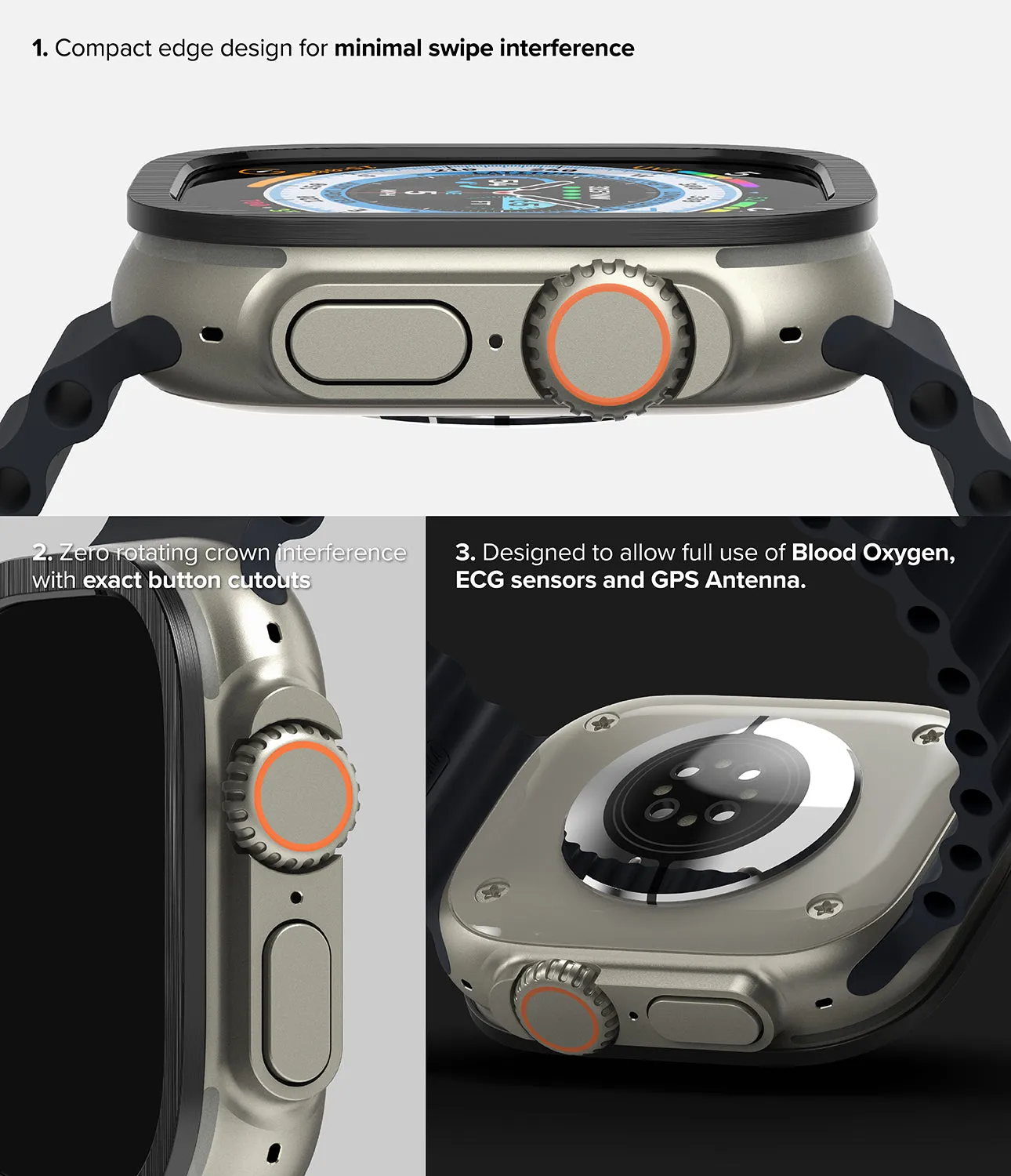 Apple Watch Ultra 2 / 1 | Glass   Bezel Styling Combo