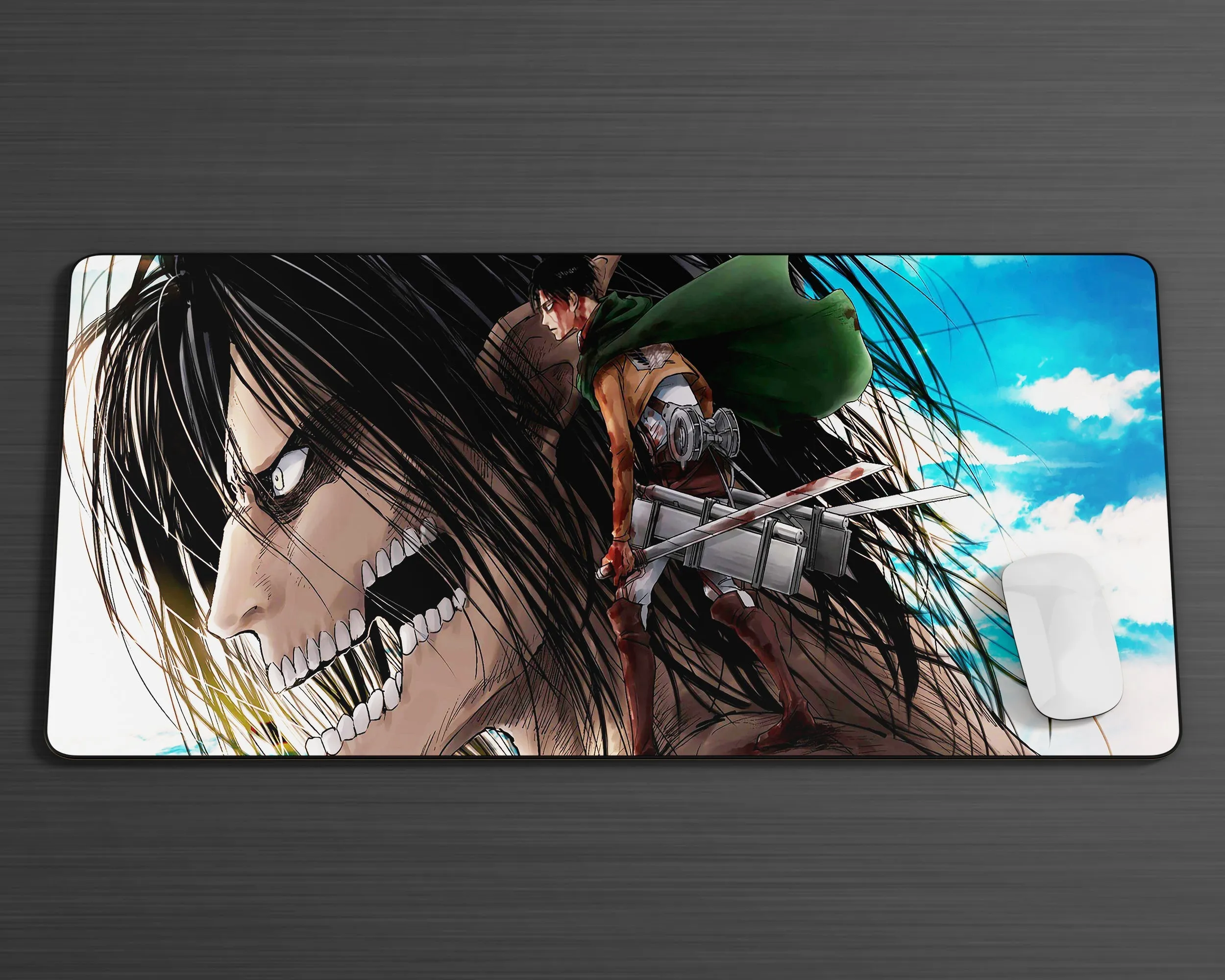 Attack on Titan Eren Yeager Gaming Mouse Pad