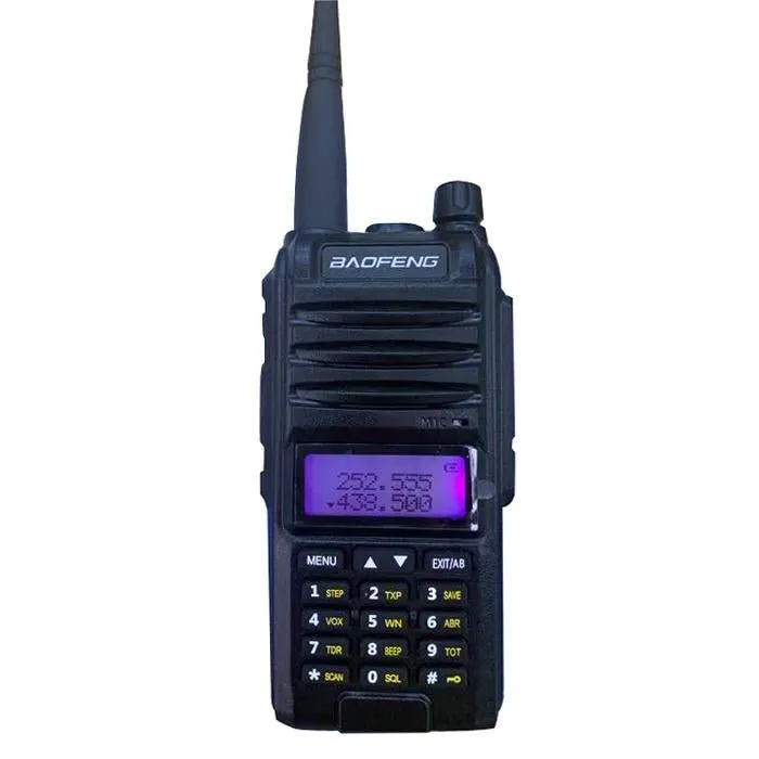 Baofeng 10W UV-9R Walkie Talkie Radio Handheld 8-15km IP67 Portable Radio Dust Cold Waterproof Radio