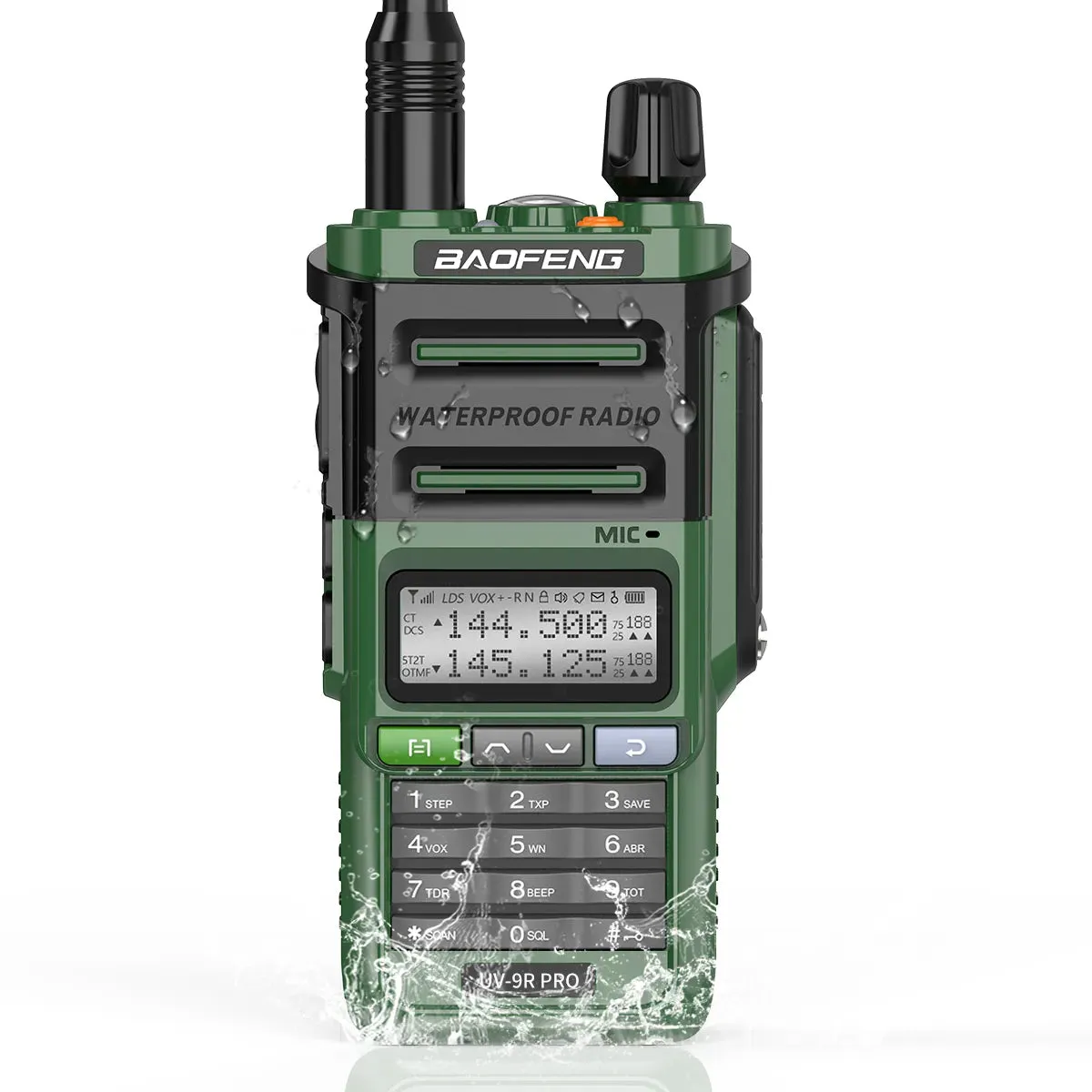 Baofeng UV-9R Pro IP68 Waterproof  Walkie Talkie Dual Band 16KM S22 Radio VHF UHF CB Ham Radio UV-9R Plus Portable Two Way Radio