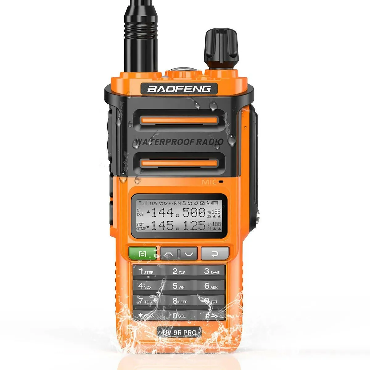 Baofeng UV-9R Pro IP68 Waterproof  Walkie Talkie Dual Band 16KM S22 Radio VHF UHF CB Ham Radio UV-9R Plus Portable Two Way Radio