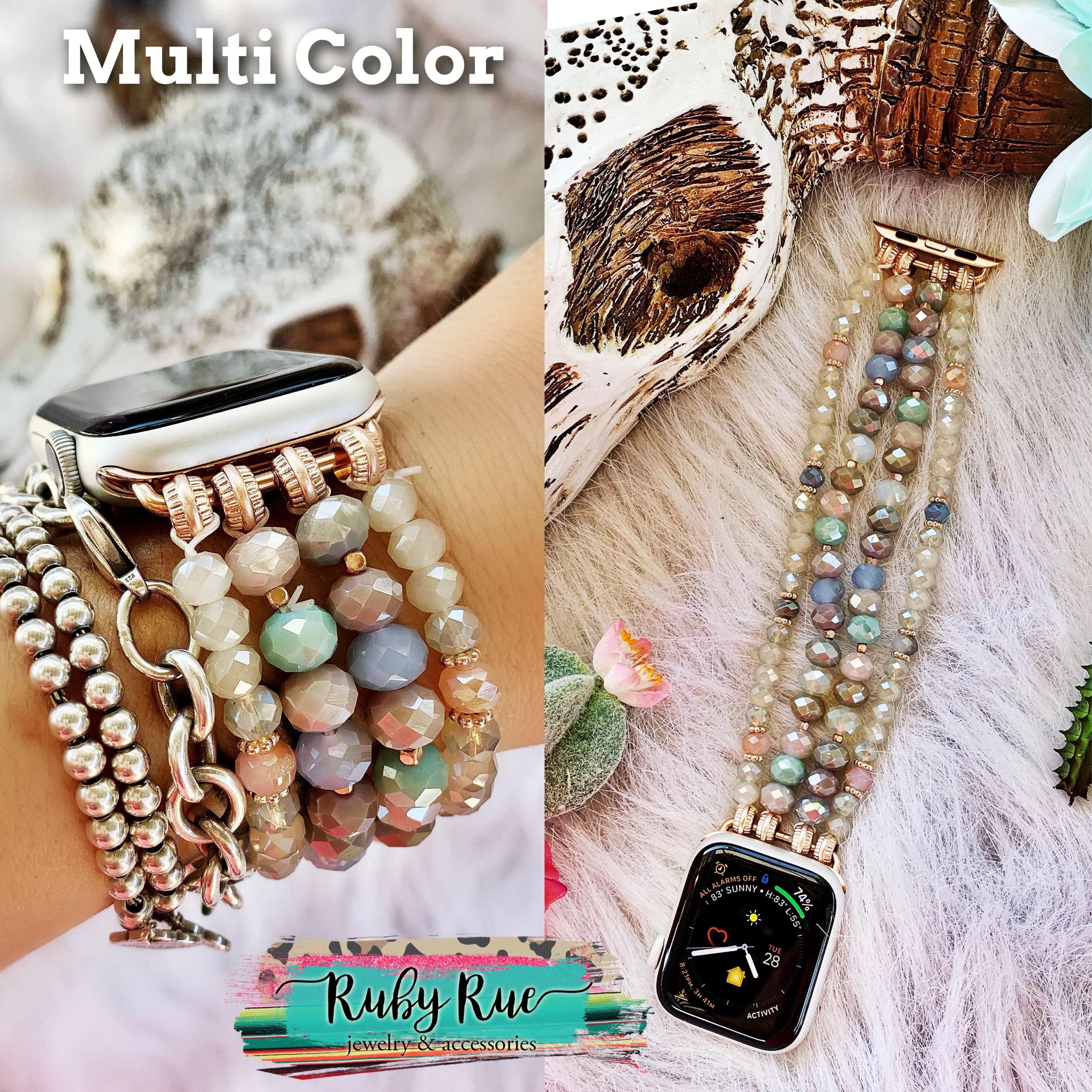 Beaded Apple Watch Bands