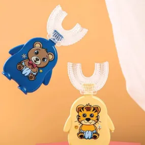 BEAR CARTOON SMART TOOTHBRUSH FOR KIDS