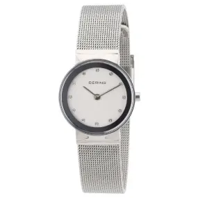 Bering Women's Classic Swarovski Crystals Silver Tone Watch 10126-000