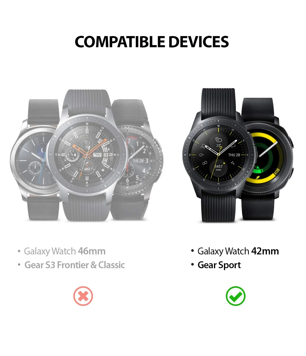 Bezel Styling for Galaxy Watch [42mm] - GW-42-03