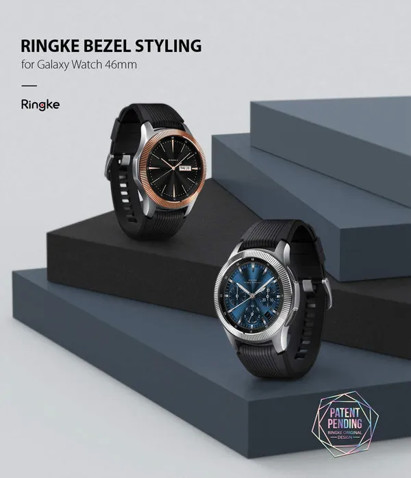 Bezel Styling for Galaxy Watch 46mm / Galaxy Gear S3 Frontier - GW-46-15 [Stainless Steel]