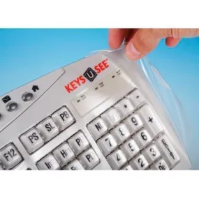 Biosafe Anti Microbial Keyboard Cover for Keys U See Keyboards