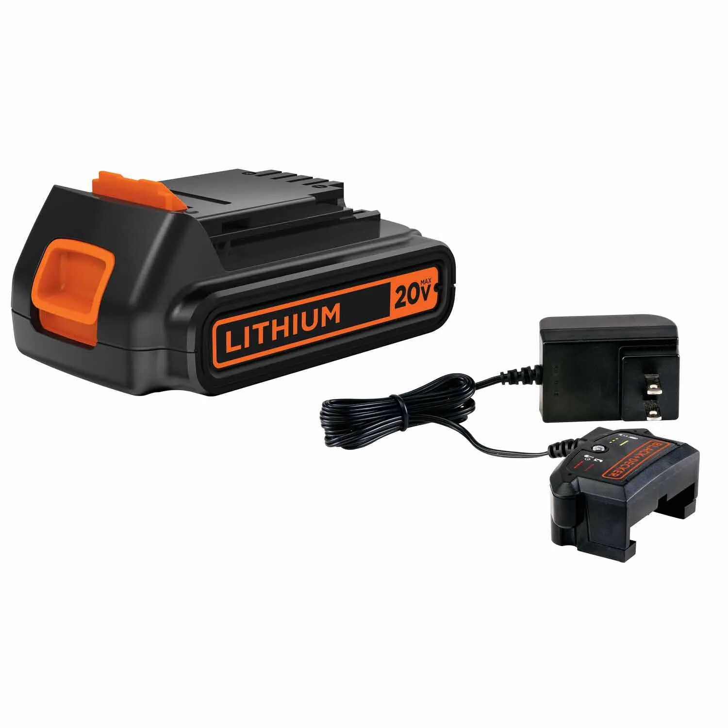 Black & Decker LBXR20CK 20V MAX* Lithium Ion Battery   Charger