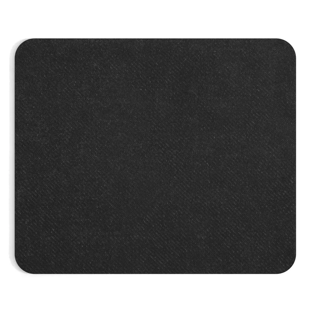 Black and Orange Kitty Mouse Pad (EU)