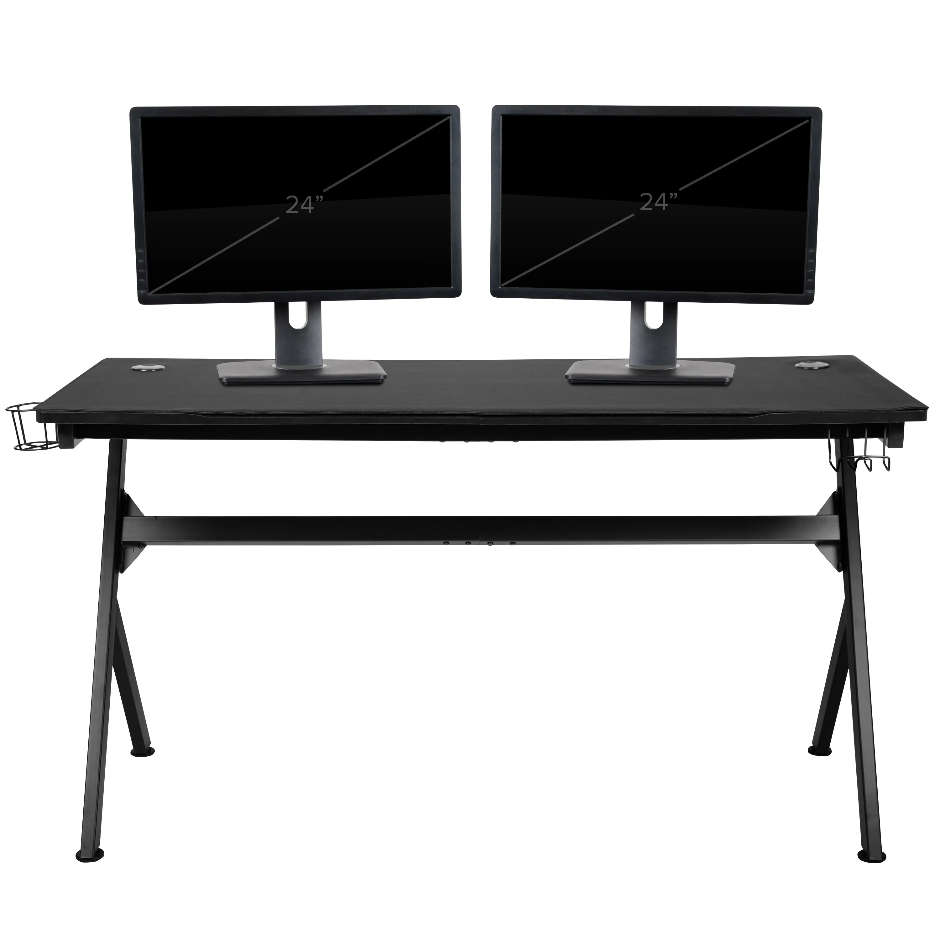 Black Gaming Desk & Chair Set BLN-X20D1904L-GY-GG