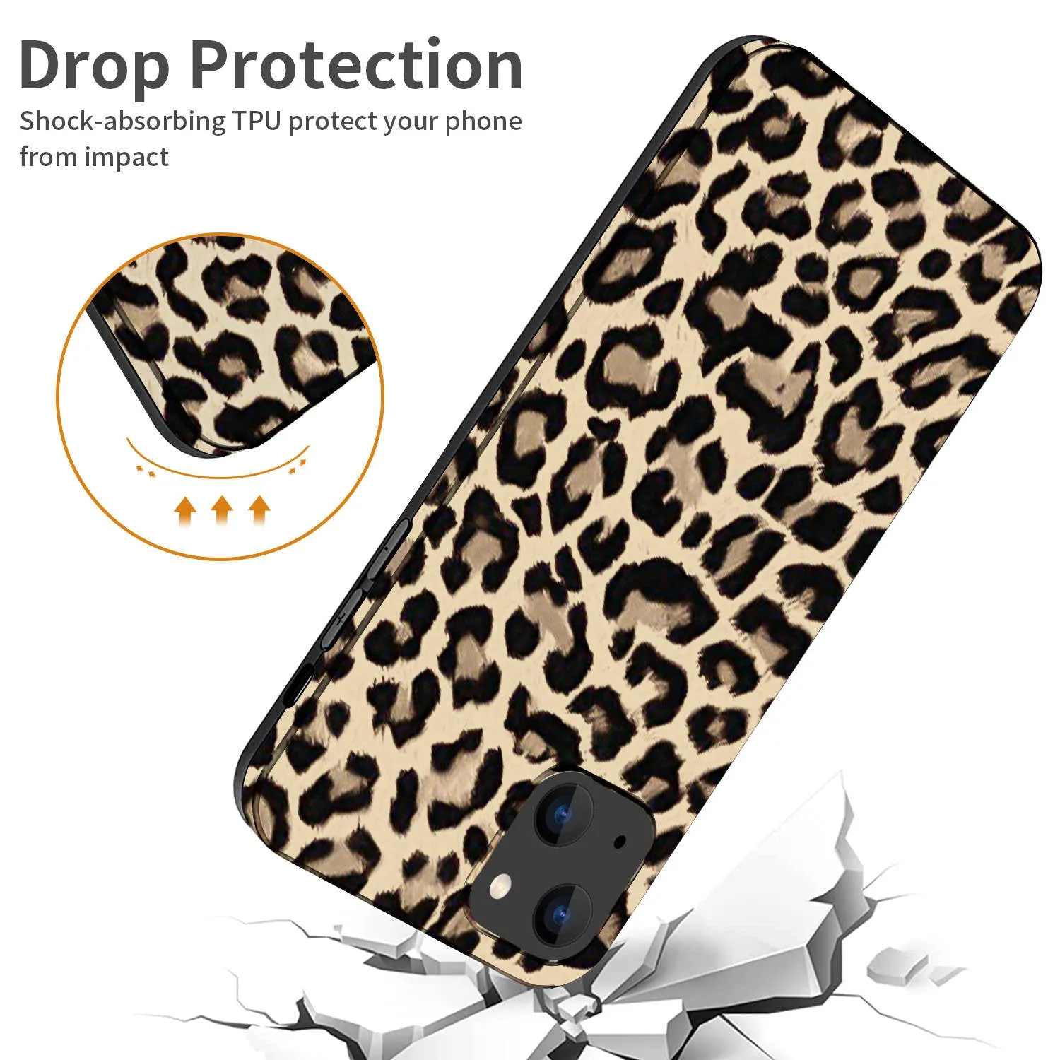 Black Leopard Case For iPhone