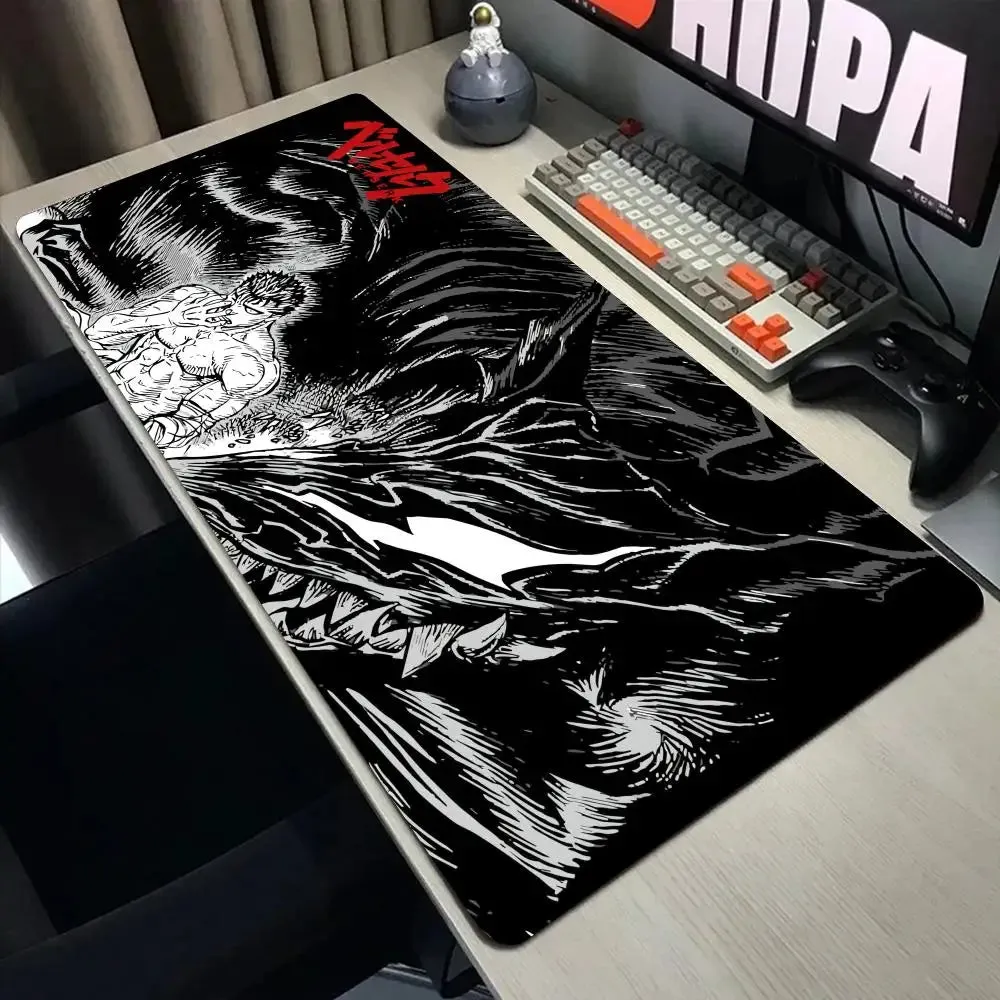 BLACK SWORDSMAN GAMING MOUSE PAD