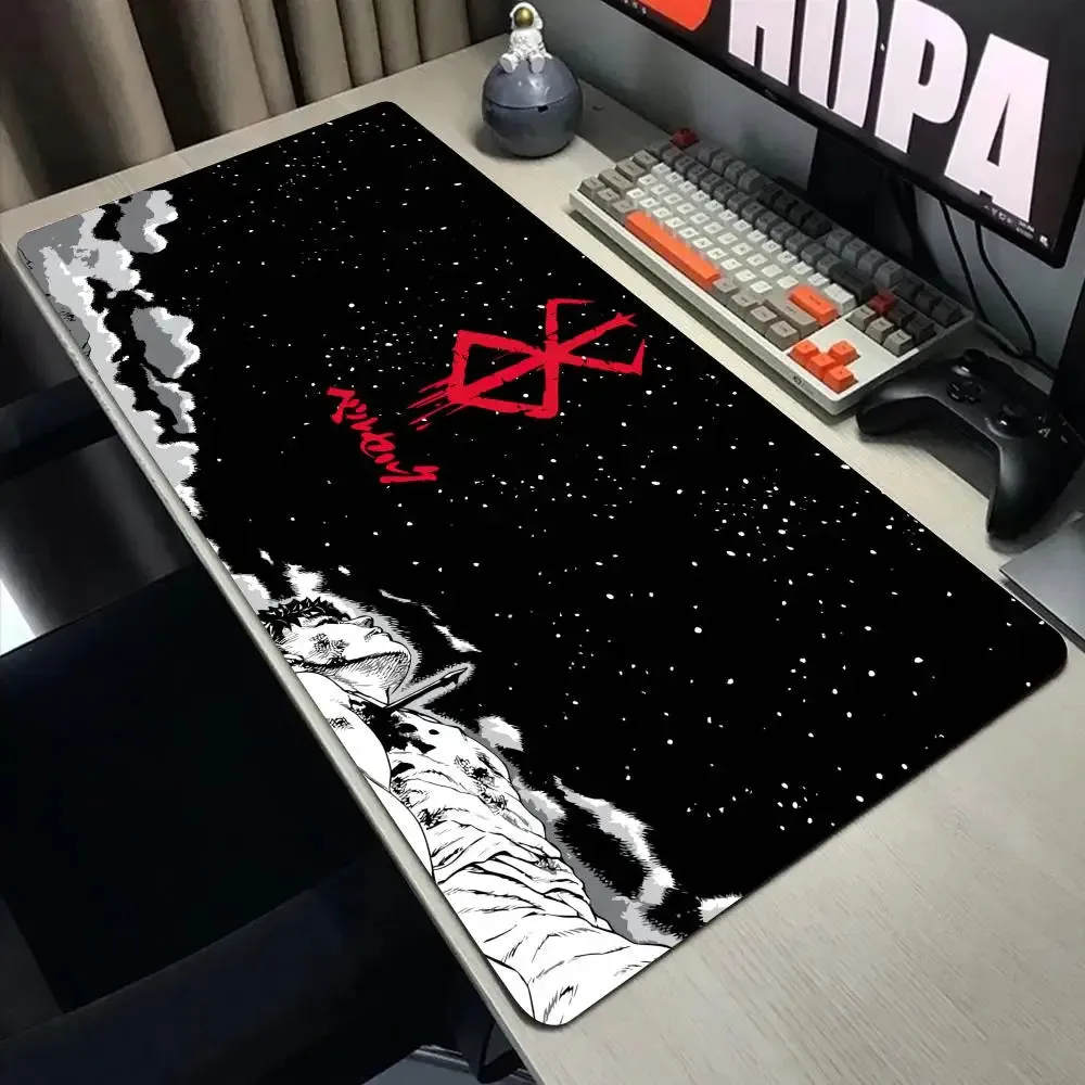 BLACK SWORDSMAN GAMING MOUSE PAD