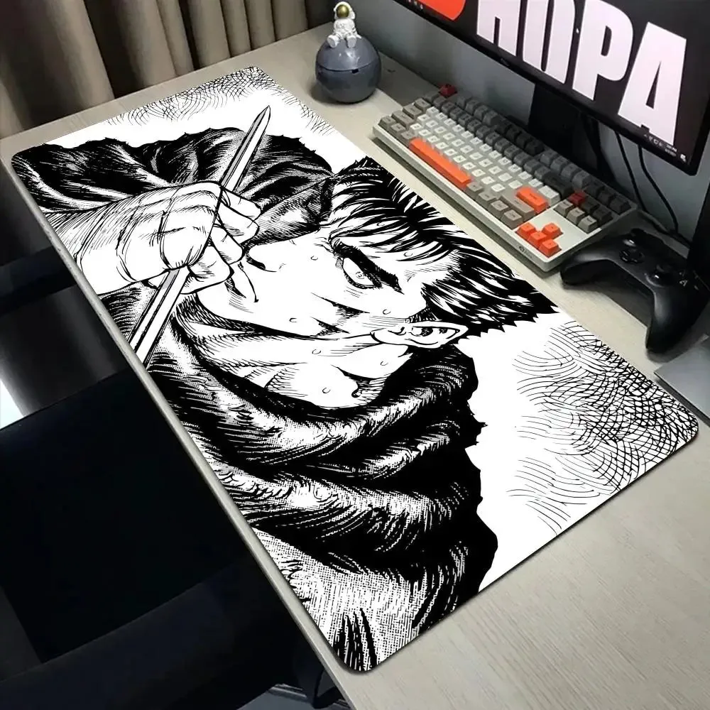 BLACK SWORDSMAN GAMING MOUSE PAD